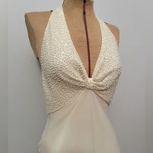 White House Black Market Beaded Dress NWT